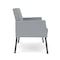 Lesro Mystic Lounge Reception Bariatric Chair, Charcoal, RS Fog Upholstery ML1401 - alternate 2